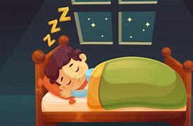 Gambar Anak Tidur Malam Kartun